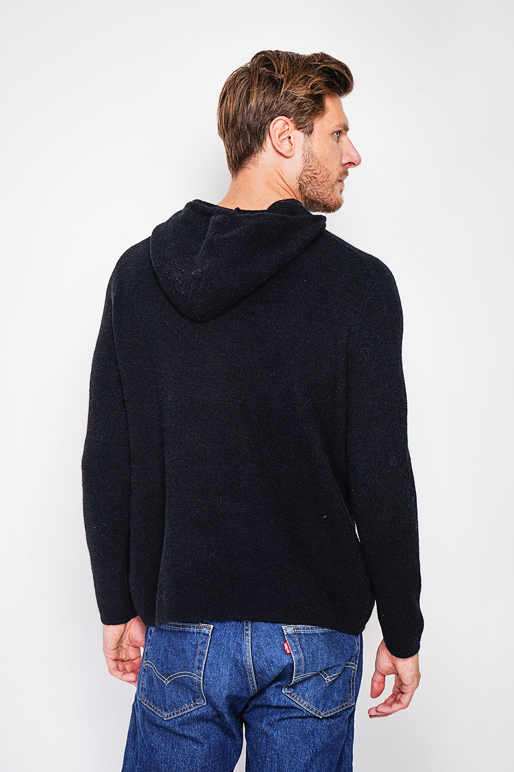Long Sleeve Ribbed Hoodie