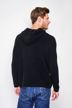 Long Sleeve Ribbed Hoodie