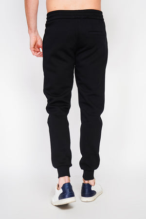 Jogging pants, elastic waist with drawstring with side pockets