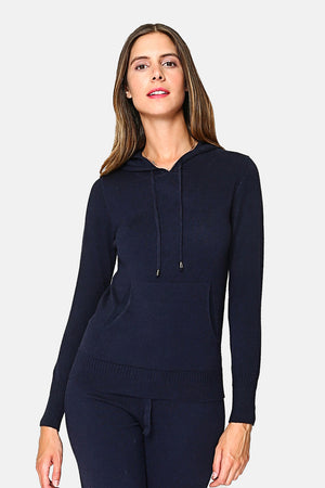 HOODED SWEATER WITH FRONT POCKET