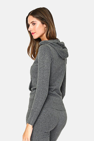 HOODED SWEATER WITH FRONT POCKET