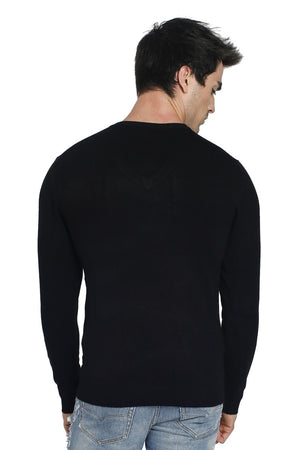 Long sleeve v-neck sweater