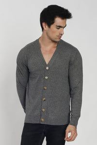 BUTTONED CLASSIC CARDIGAN