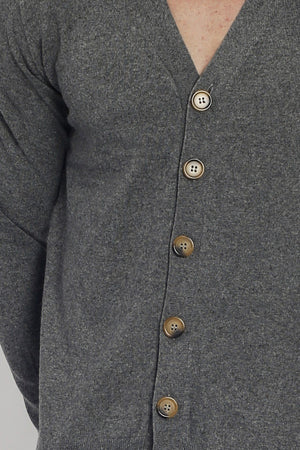 BUTTONED CLASSIC CARDIGAN